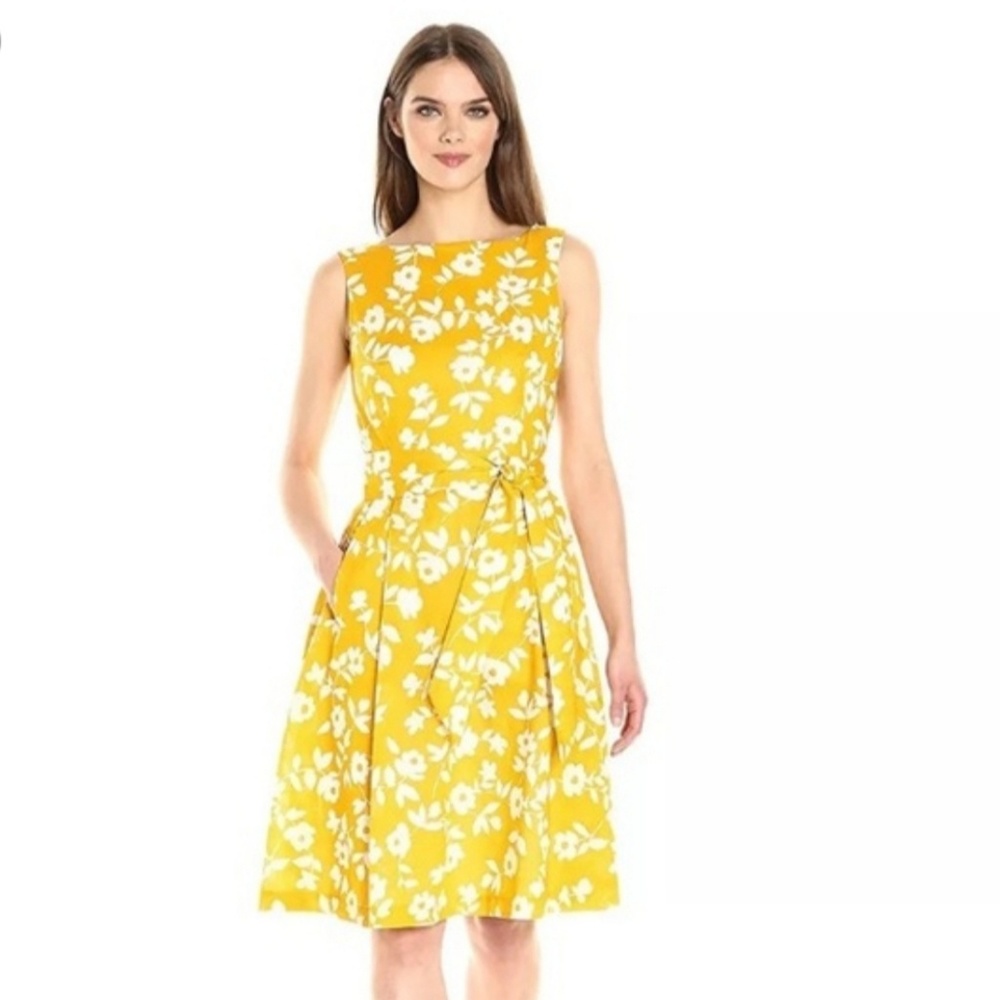Anne Klein fit & flare floral dress